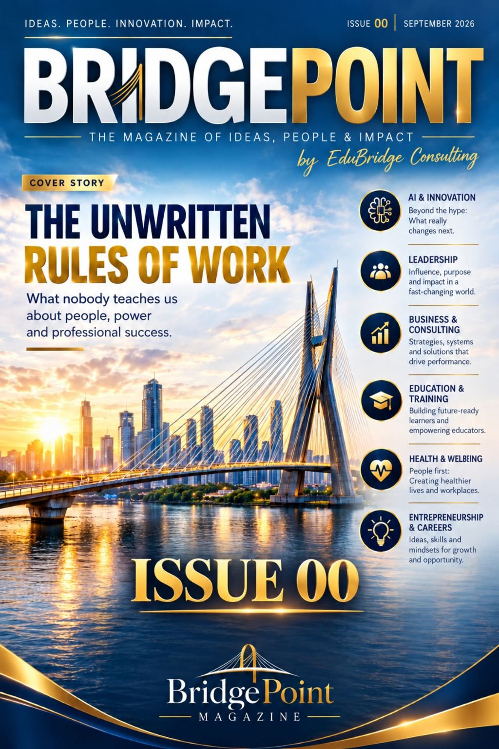 BridgePoint Magazine Issue 00 cover